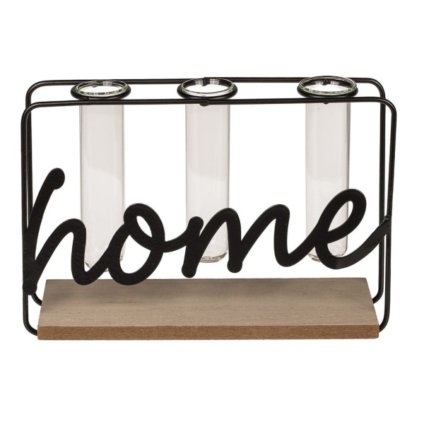 Kovov stojan na kvety Home 20 x 6 x 13,5 cm