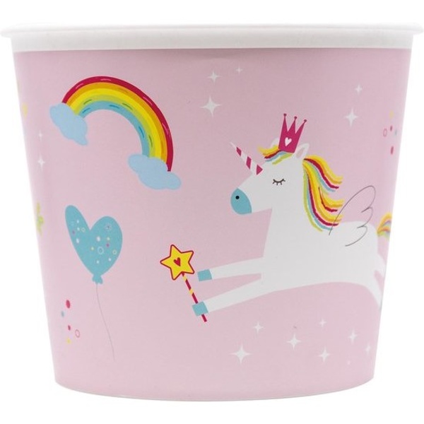 Krabika na popcorn Jednoroec Rainbow Colors 2,2 l 1 ks
