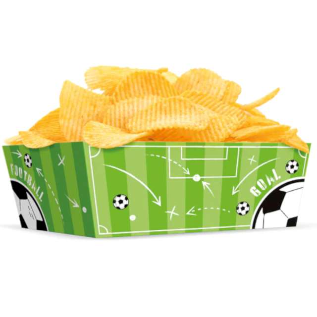 katuky na chipsy Futbal 15 x 6 cm 3 ks