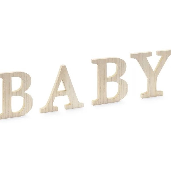 E-shop Nápis drevený Baby