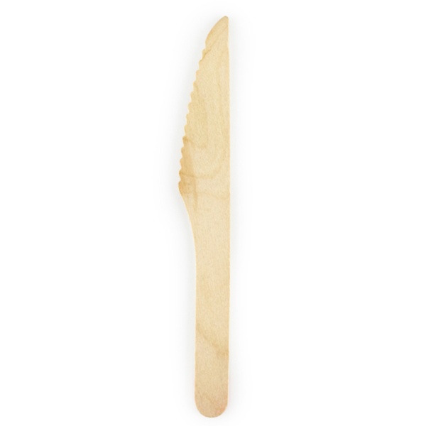 Nože drevené 16,5 cm (100 ks)