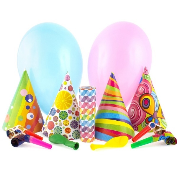 E-shop PÁRTY SET veľký Čiapočky, balóniky, frkačky, špirálky
