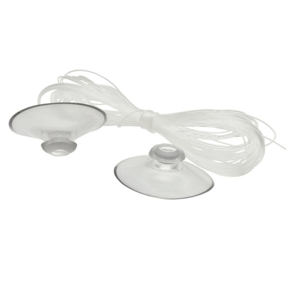 Prísavky a vlasec 4 cm / 12 m