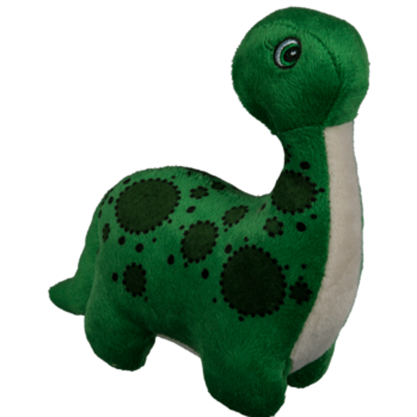 E-shop Plyšová hračka Dinosaurus tmavo zelený 16 cm 1 ks