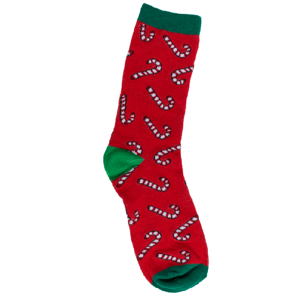 E-shop Ponožky Vianočné paličky jedna veľkosť