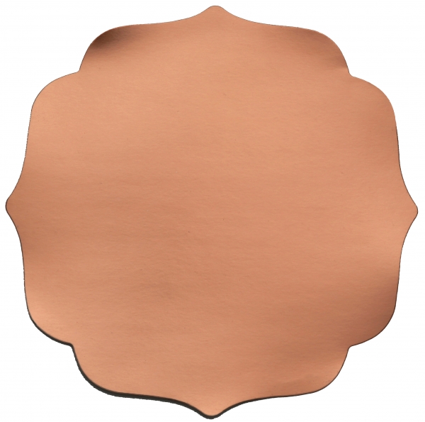 Prestieranie papierov matn Rose Gold 34 x 34 cm 6 ks