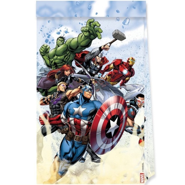 Vrecká darčekové papierové Avengers 4 ks