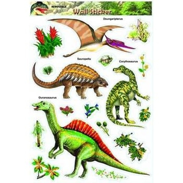 E-shop SAMOLEPKY na stenu Dinosaury