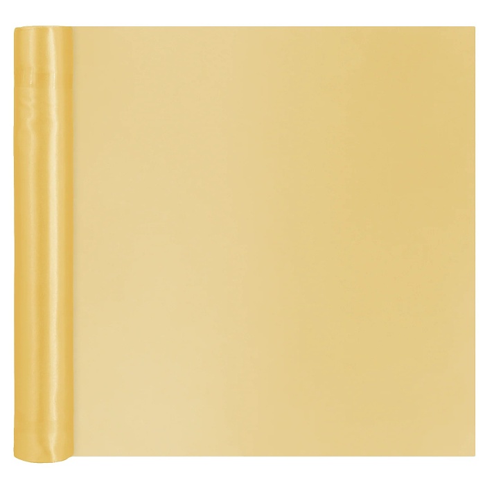 Satén zlatý 36cm x 9m