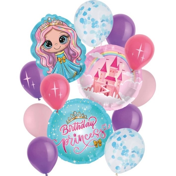 Sada balónikov Princess 13 ks