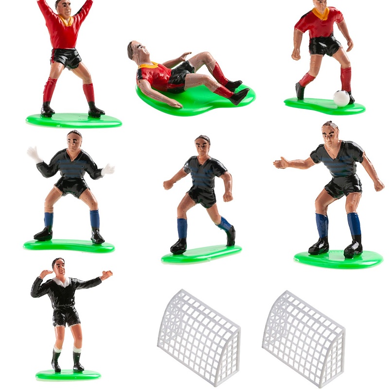 Set dekorci na tortu Futbalisti a brna