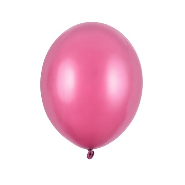 Siln balnky 12 cm, Metallic Hot Pink (1 balen / 100 ks)