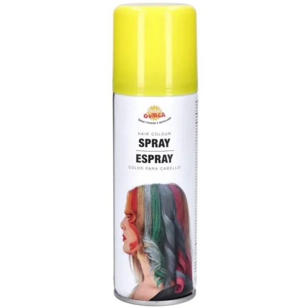 E-shop Sprej na vlasy fluorescenčný žltý 125 ml
