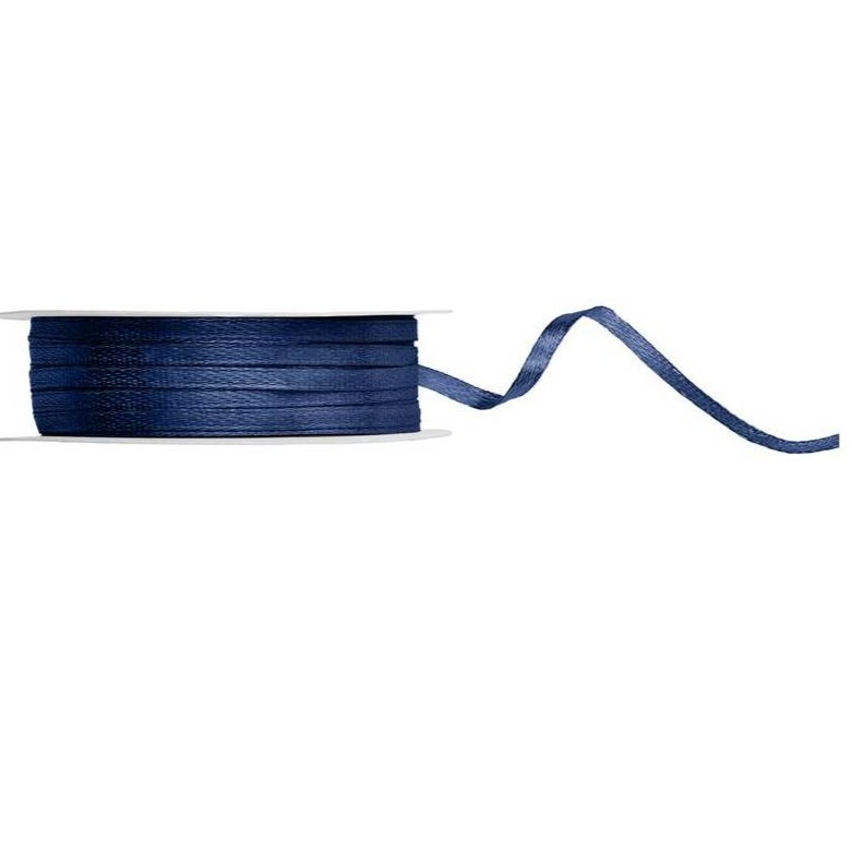 Stuha satnov nmonicky modr 3 mm x 50 m