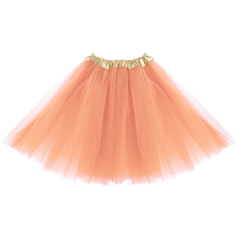 Sukně tylová broskvová 40 cm