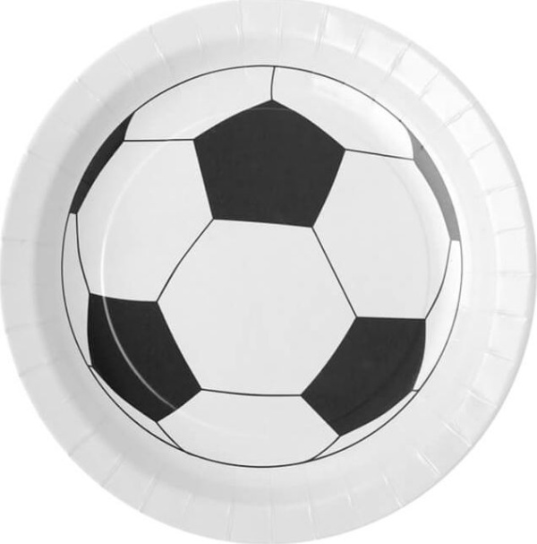 TANIERE papierové Futbalová lopta 22,5cm 10ks