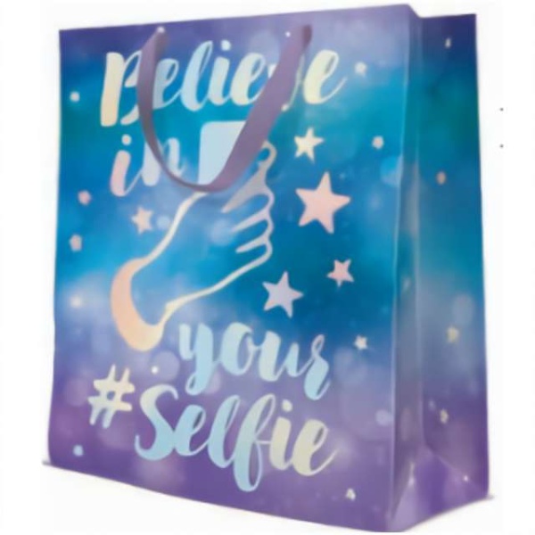 Taška darčeková Selfie 27 x 34 x 13 cm