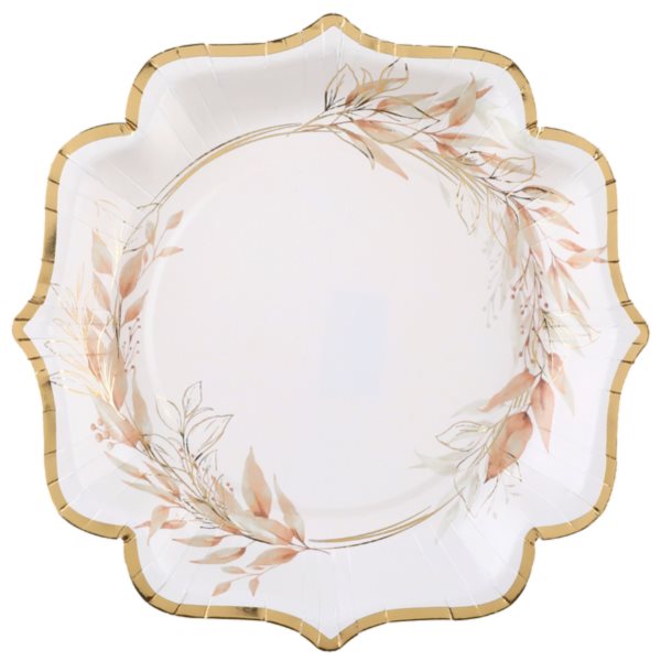 Taniere papierov Listy prrodn 21 x 21 cm 10 ks