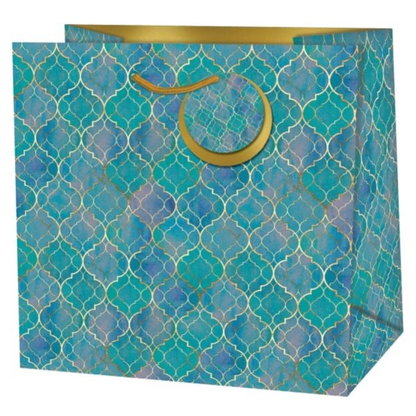 Taška dárková čtvercová Maroko 15 x 6 x 14,6 cm