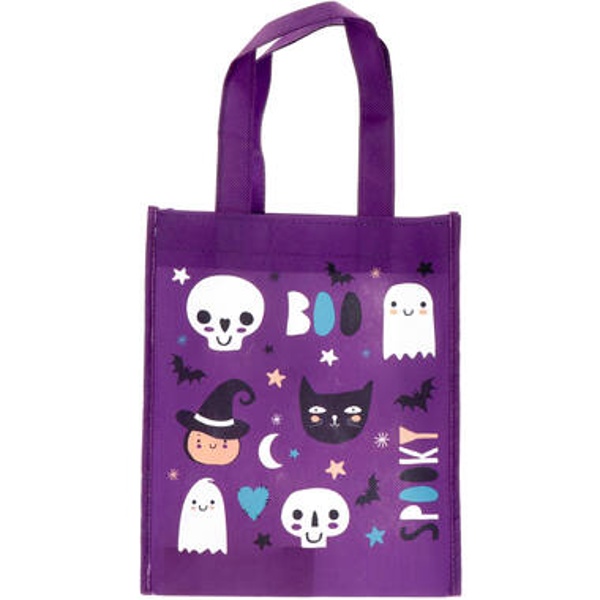 Taka na sladkosti Happy Halloween fialov 21 x 23 cm 1 ks
