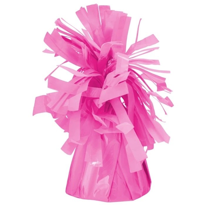 Těžítko na balónky světle růžové matné