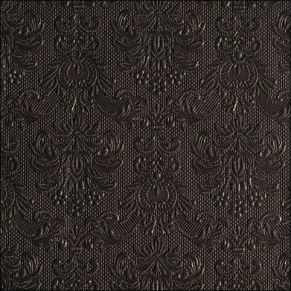Servítky čierne Elegancia 40 x 40 cm