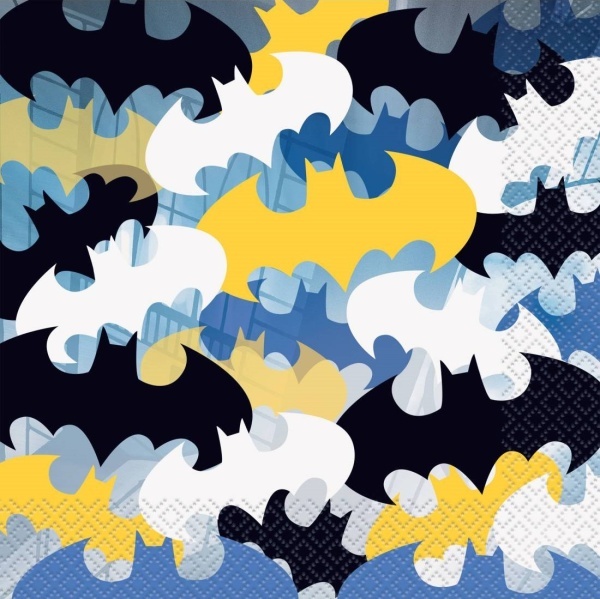 Servitky Batman 16 ks 33x33 cm