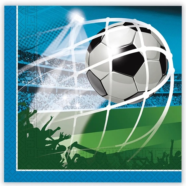 Ubrousky paprov EKO Fotbal 33 x 33 cm 20 ks