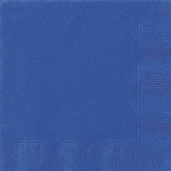 Servtky papierov krovsky modr 16,5x16,5 cm (50 ks)