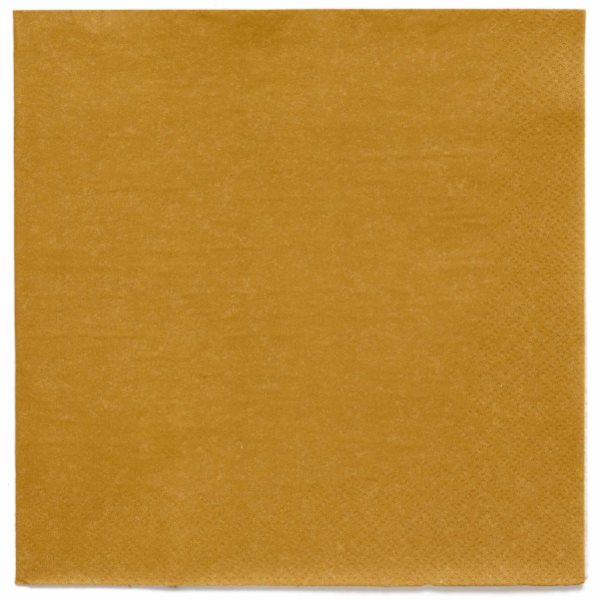 Servtky papierov bov Creme Brule 33x33 cm, 20 ks