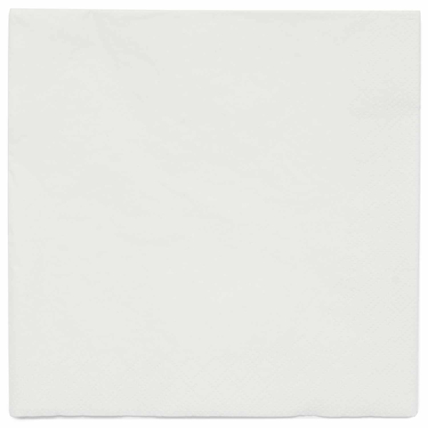 Servtky papierov biele Coconut 33x33 cm, 20 ks