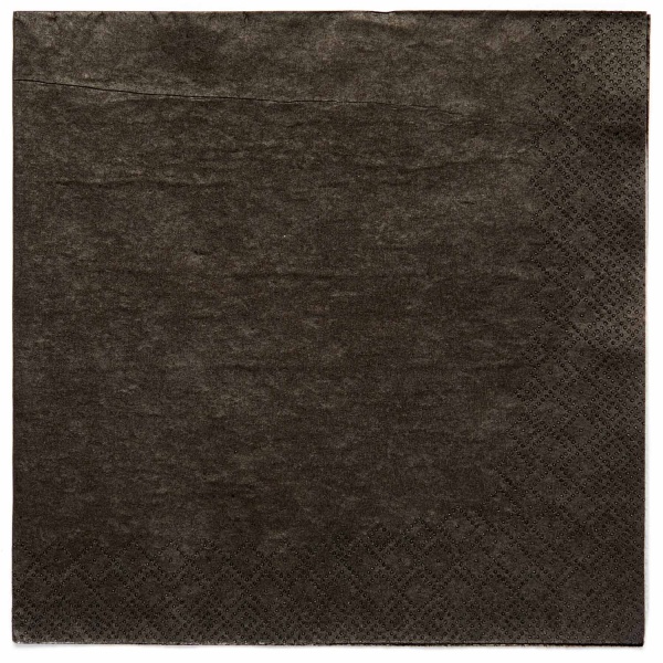 Servtky papierov ierne Charcoal 33x33 cm, 20 ks