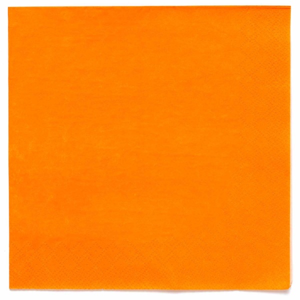 Servítky papierové oranžové Pumpkin 33x33 cm, 20 ks