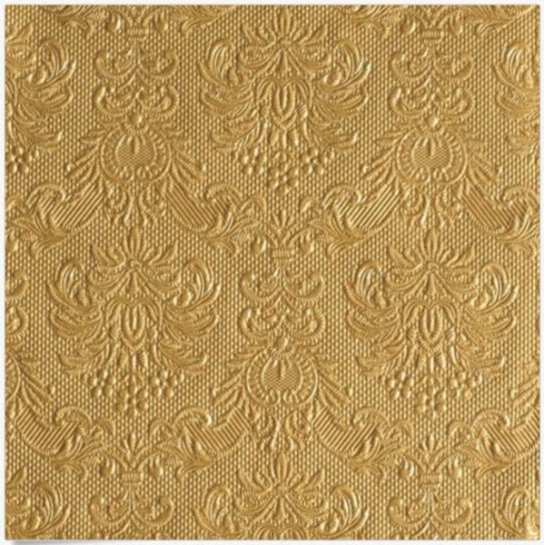 Servítky zlaté Elegance 40 x 40 cm