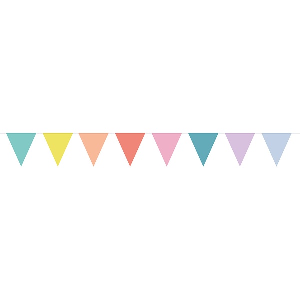 Vlajekov girlanda pastelov multicolor 10 m