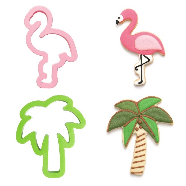 E-shop Vykrajovačky plastové Flamingo 2 ks