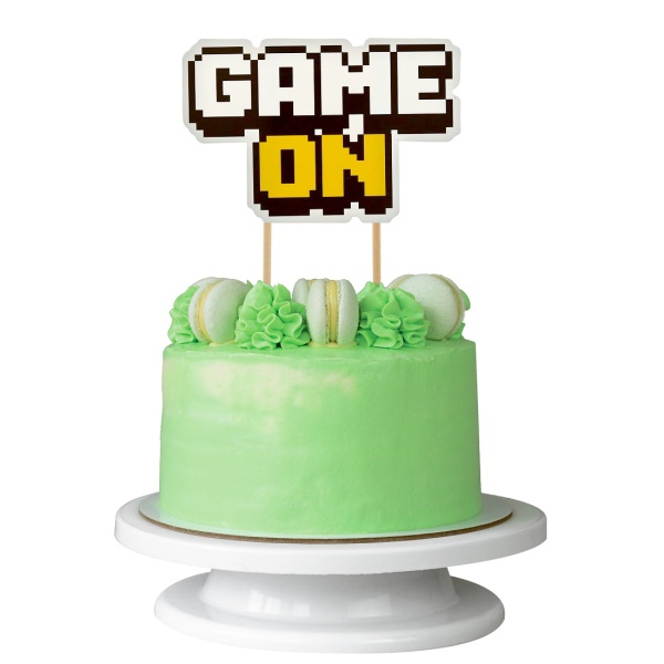 Zápich na tortu Game On Party 10 cm