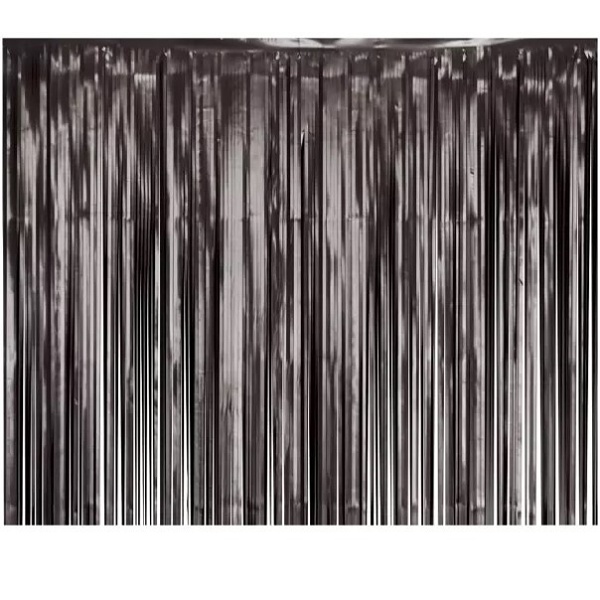 E-shop Záves fóliový matný čierny 100 x 200 cm