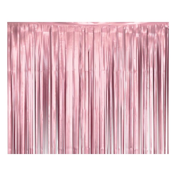 E-shop Záves fóliový matne ružový 100 x 200 cm