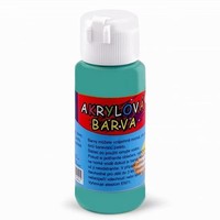 Akrylová farba tyrkys morský 60 ml, 1 ks