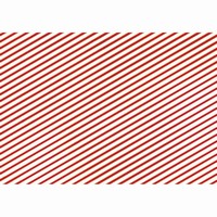 BALIACI papier Prúžok červený 70x200cm