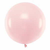 Balónik 60cm pastelový púdrovo ružový