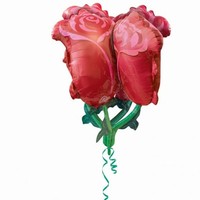 BALÓNIK fóliový Červené ruže 68x76cm