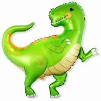 BALÓNIK fóliový Dinosaurus zelený