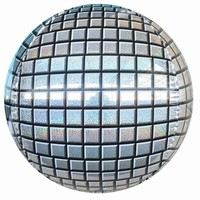 Balónik fóliový Disco guľa 16''