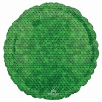 BALÓNIK fóliový Flitre zelené 43cm