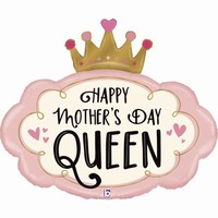 Balnik fliov Happy Mothers Day Queen 37"/94 cm