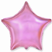 BALÓNIK fóliový Hviezda ružová lesklá 46cm
