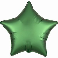 BALÓNEK fóliový Hvězda smaragdová 43cm