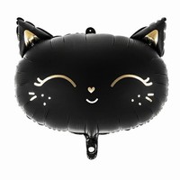 BALÓNIK fóliový Mačka čierna 48x36cm